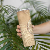 Tonga Ngatu Turtle Skinny Tumbler Vintage Tongan Tapa Cloth