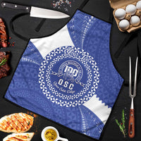 Queen Salote College 100th Anniversary Personalized Apron Est 1926 Kolisi Fefine Tongan Ngatu Pattern