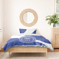 Queen Salote College 100th Anniversary Personalized Bedding Set Est 1926 Kolisi Fefine Tongan Ngatu Pattern