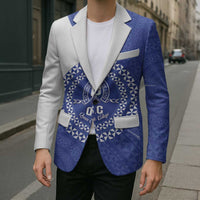 Queen Salote College 100th Anniversary Personalized Blazer Est 1926 Kolisi Fefine Tongan Ngatu Pattern