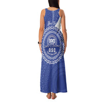 Queen Salote College 100th Anniversary Personalized Family Matching Tank Maxi Dress and Hawaiian Shirt Est 1926 Kolisi Fefine Tongan Ngatu Pattern LT14 - Polynesian Pride