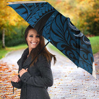 Blue Galaxy Polynesia Tribal Octopus Tattoo Umbrella Pikake Lei Polynesian Pattern