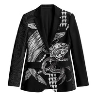 Kanaloa Aloha Hawaii Blazer Humpback Whale Octopus Tattoo Kakau Pattern