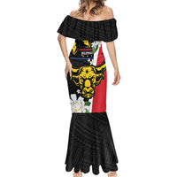 Personalised Philippines Carabao Mermaid Dress Filipino Sun Mix Sampaguita Flower LT14 - Polynesian Pride