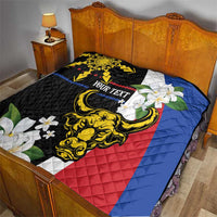 Personalised Philippines Carabao Quilt Filipino Sun Mix Sampaguita Flower LT14 - Polynesian Pride