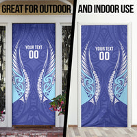 Northland 2026 Rugby Custom Door Cover NZ Maori Silver Fern LT14 - Polynesian Pride