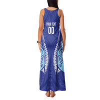 Northland 2026 Rugby Custom Family Matching Tank Maxi Dress and Hawaiian Shirt NZ Maori Silver Fern LT14 - Polynesian Pride