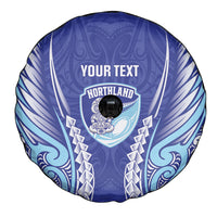 Northland 2026 Rugby Custom Spare Tire Cover NZ Maori Silver Fern LT14 - Polynesian Pride