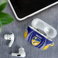 Otago 2026 Rugby Custom AirPods Case NZ Maori Silver Fern LT14 - Polynesian Pride