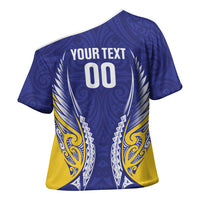 Otago 2026 Rugby Custom Cross Shoulder Shirt NZ Maori Silver Fern LT14 - Polynesian Pride