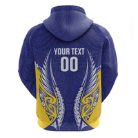 Otago 2026 Rugby Custom Hoodie NZ Maori Silver Fern LT14 - Polynesian Pride