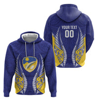 Otago 2026 Rugby Custom Hoodie NZ Maori Silver Fern LT14 - Polynesian Pride