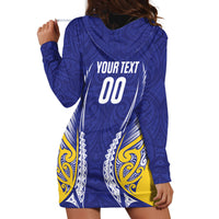 Otago 2026 Rugby Custom Hoodie Dress NZ Maori Silver Fern LT14 - Polynesian Pride