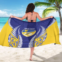 Otago 2026 Rugby Custom Sarong NZ Maori Silver Fern LT14 - Polynesian Pride