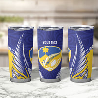 Otago 2026 Rugby Custom Tumbler Cup NZ Maori Silver Fern
