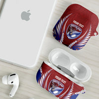 Southland 2026 Rugby Custom AirPods Case NZ Maori Silver Fern LT14 - Polynesian Pride