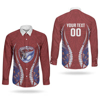 Southland 2026 Rugby Custom Couples Matching Off The Shoulder Long Sleeve Dress and Long Sleeve Button Shirt NZ Maori Silver Fern LT14 - Polynesian Pride