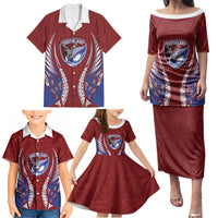 Southland 2026 Rugby Custom Family Matching Puletasi and Hawaiian Shirt NZ Maori Silver Fern LT14 - Polynesian Pride
