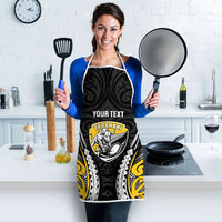 Taranaki 2026 Rugby Custom Apron NZ Maori Silver Fern