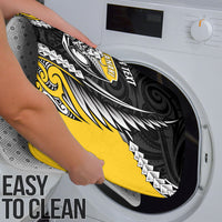 Taranaki 2026 Rugby Custom Bathroom Set NZ Maori Silver Fern LT14 - Polynesian Pride