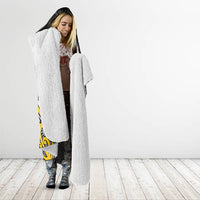 Taranaki 2026 Rugby Custom Hooded Blanket NZ Maori Silver Fern