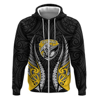 Taranaki 2026 Rugby Custom Hoodie NZ Maori Silver Fern