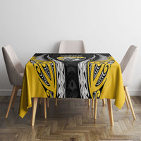 Taranaki 2026 Rugby Custom Tablecloth NZ Maori Silver Fern LT14 - Polynesian Pride