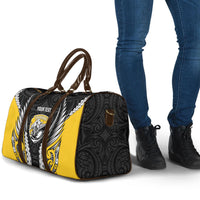 Taranaki 2026 Rugby Custom Travel Bag NZ Maori Silver Fern LT14 - Polynesian Pride