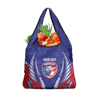 Tasman Bay 2026 Rugby Custom Grocery Bag NZ Maori Silver Fern
