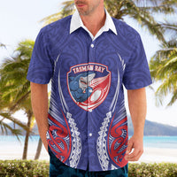 Tasman Bay 2026 Rugby Custom Hawaiian Shirt NZ Maori Silver Fern LT14 - Polynesian Pride