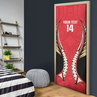 Waikato 2026 Rugby Custom Door Cover NZ Maori Silver Fern