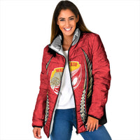 Waikato 2026 Rugby Custom Padded Jacket NZ Maori Silver Fern