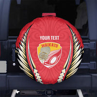 Waikato 2026 Rugby Custom Spare Tire Cover NZ Maori Silver Fern