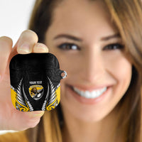 Wellington 2026 Rugby Custom AirPods Case NZ Maori Silver Fern LT14 - Polynesian Pride