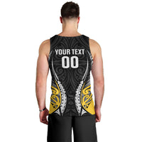 Wellington 2026 Rugby Custom Men Tank Top NZ Maori Silver Fern