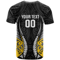 Wellington 2026 Rugby Custom T Shirt NZ Maori Silver Fern LT14 - Polynesian Pride