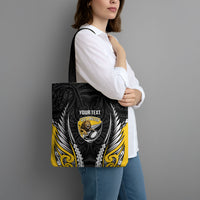 Wellington 2026 Rugby Custom Tote Bag NZ Maori Silver Fern LT14 - Polynesian Pride