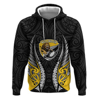 Wellington 2026 Rugby Custom Zip Hoodie NZ Maori Silver Fern