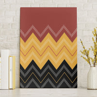 Kaokao Maori Tukutuku Inspired New Zealand Canvas Wall Art LT14 Without Frame Multicolor - Polynesian Pride