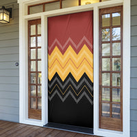 Kaokao Maori Tukutuku Inspired New Zealand Door Cover LT14 - Polynesian Pride