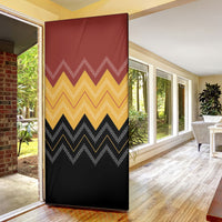Kaokao Maori Tukutuku Inspired New Zealand Door Cover LT14 - Polynesian Pride