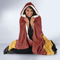 Kaokao Maori Tukutuku Inspired New Zealand Hooded Blanket LT14 - Polynesian Pride