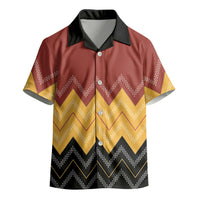 Kaokao Maori Tukutuku Inspired New Zealand Kid Hawaiian Shirt LT14 - Polynesian Pride