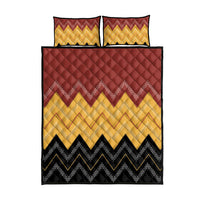 Kaokao Maori Tukutuku Inspired New Zealand Quilt Bed Set LT14 - Polynesian Pride