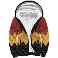 Kaokao Maori Tukutuku Inspired New Zealand Sherpa Hoodie LT14 Unisex Multicolor - Polynesian Pride