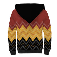 Kaokao Maori Tukutuku Inspired New Zealand Sherpa Hoodie LT14 - Polynesian Pride