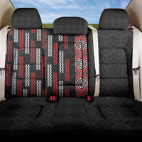 Roimata Toroa Maori Taniko Inspired New Zealand Back Car Seat Cover LT14 One Size Black - Polynesian Pride