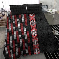 Roimata Toroa Maori Taniko Inspired New Zealand Bedding Set LT14 - Polynesian Pride