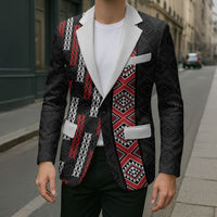 Roimata Toroa Maori Taniko Inspired New Zealand Blazer LT14 - Polynesian Pride