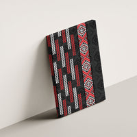 Roimata Toroa Maori Taniko Inspired New Zealand Canvas Wall Art LT14 - Polynesian Pride